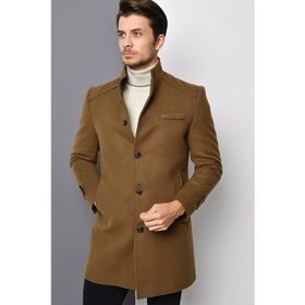 Dewberry Plt8391 Camel Erkek Palto