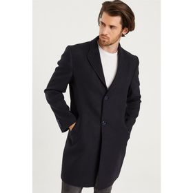 Dewberry Plt8398 Lacivert Erkek Palto