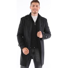 Dewberry PLT8401 Antrasit Erkek Palto