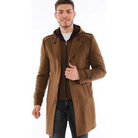 Dewberry PLT8401 Camel Erkek Palto