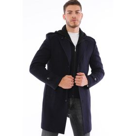 Dewberry PLT8401 Lacivert Erkek Palto