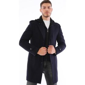 Dewberry PLT8401 Lacivert Erkek Palto