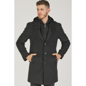 Dewberry PLT8406 Antrasit Erkek Palto