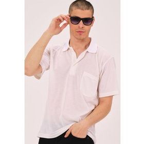 Dewberry T0063 Beyaz Erkek T-shirt
