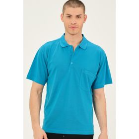 Dewberry T0063 Turkuaz Erkek T-shirt