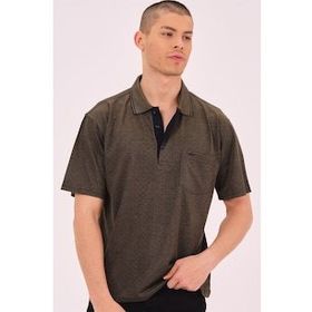 Dewberry T0732 Hardal Erkek T-Shirt
