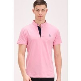 Dewberry T8560 Pembe Erkek T-Shirt