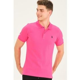 Dewberry T8561 Fuşya Erkek T-Shirt