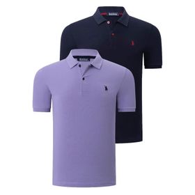 Dewberry T8561 Lila Erkek T-Shirt