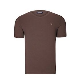 Dewberry T8568 Açık Kahve Erkek T-Shirt