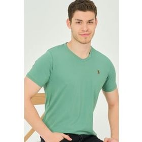 Dewberry T8568 Açık Yeşil Erkek T-Shirt