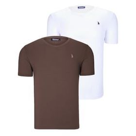 Dewberry T8568 Kahve Erkek T-Shirt