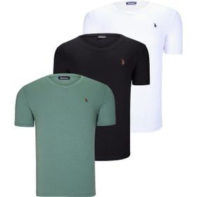 Dewberry T8568 Koyu Siyah Erkek T-Shirt