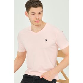 Dewberry T8568 Pembe Erkek T-Shirt