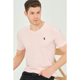 Dewberry T8568 Pembe Erkek T-Shirt