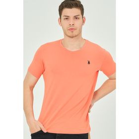 Dewberry T8568 Turuncu Erkek T-Shirt