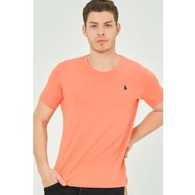 Dewberry T8568 Turuncu Erkek T-Shirt