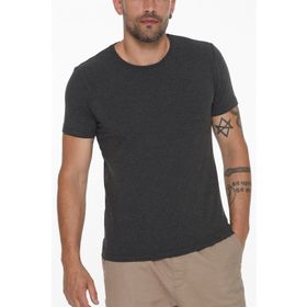 Dewberry T8569 Bisiklet Yaka Antrasit Erkek T-shirt