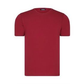 Dewberry T8569 Bisiklet Yaka Bordo Erkek T-shirt