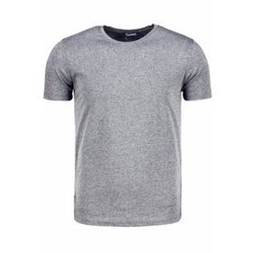 Dewberry T8569 Bisiklet Yaka Gri Erkek T-shirt