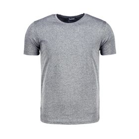 Dewberry T8569 Bisiklet Yaka Gri Erkek T-shirt