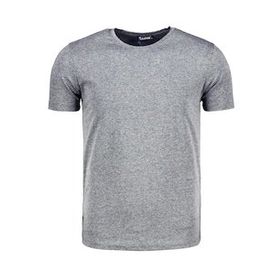 Dewberry T8569 Bisiklet Yaka Gri Erkek T-shirt