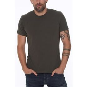 Dewberry T8569 Bisiklet Yaka Haki Erkek T-shirt