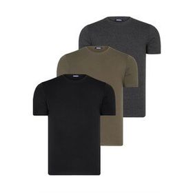 Dewberry T8569 Bisiklet Yaka Haki Erkek T-shirt