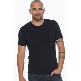 Dewberry T8569 Bisiklet Yaka Lacivert Erkek T-shirt
