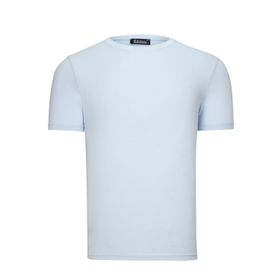 Dewberry T8569 Bisiklet Yaka Mavi Erkek T-shirt