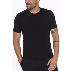 Dewberry T8569 Bisiklet Yaka Siyah Erkek T-shirt