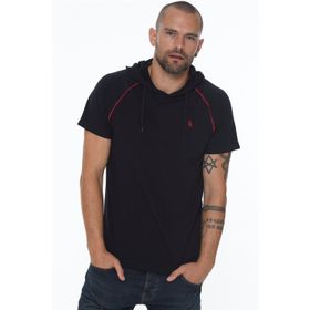 Dewberry T8570 Kapşonlu Lacivert Erkek T-shirt