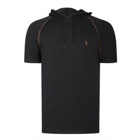 Dewberry T8570 Kapşonlu Siyah Erkek T-shirt
