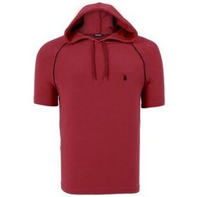 Dewberry T8570 Kapüşonlu Bordo Erkek T-shirt