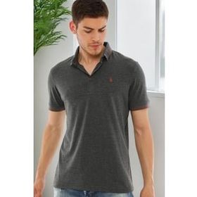 Dewberry T8586 Antrasit Erkek Polo Yaka T-shirt