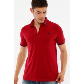 Dewberry T8586 Bordo Erkek Polo Yaka T-shirt