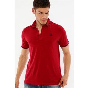 Dewberry T8586 Bordo Erkek Polo Yaka T-shirt