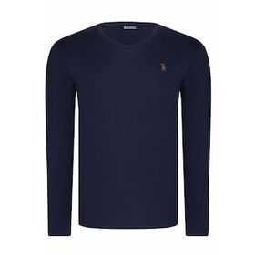 Dewberry T8587 Açık Lacivert Erkek Uzun Kol T-Shirt