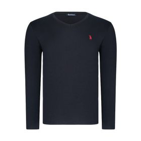 Dewberry T8587 Açık Siyah Erkek Uzun Kol T-Shirt