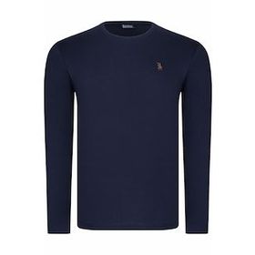 Dewberry T8588 Açık Lacivert Erkek Uzun Kol T-Shirt
