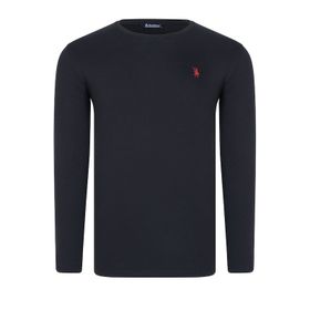 Dewberry T8588 Açık Siyah Erkek Uzun Kol T-Shirt