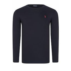 Dewberry T8588 Açık Siyah Erkek Uzun Kol T-Shirt