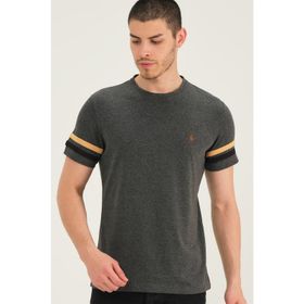 Dewberry T8589 Antrasit Erkek T-Shirt