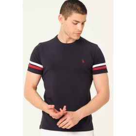 Dewberry T8589 Lacivert Erkek T-Shirt