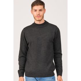 Dewberry V0004 Antrasit Erkek Turtleneck Kazak