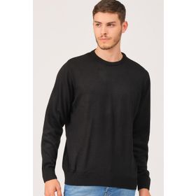 Dewberry V0091 Siyah Erkek Battal Oversize Kazak