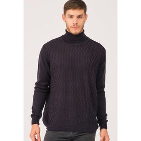 Dewberry V0212 Lacivert Erkek Turtleneck Kazak
