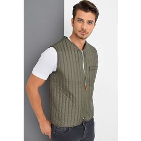 Dewberry Y8611 Haki Erkek Yelek