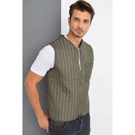 Dewberry Y8611 Haki Erkek Yelek
