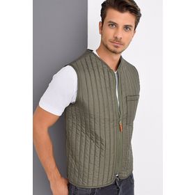 Dewberry Y8611 Haki Erkek Yelek